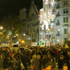 Spanish Protests: The N14 Vaga General in Barcelona